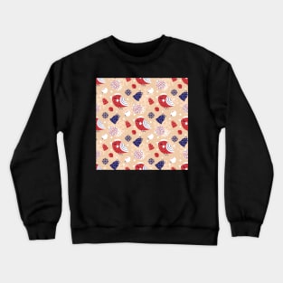 Holiday Birds and Bells Crewneck Sweatshirt